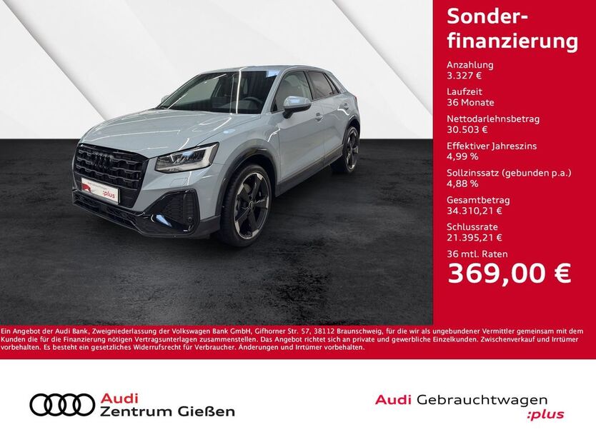 Audi Q2 3.200 km 33.830 € Giessen 35394