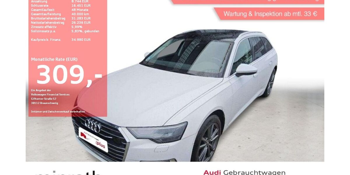 Audi A6 55.585 km 33.710 &euro; Moers-Hülsdonk 47441