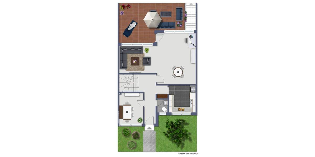 Reihenmittelhaus Ahlen Innenstadt - 5 Zimmer, 131 m&sup2;, 295.000&euro; | Angebot:26015989