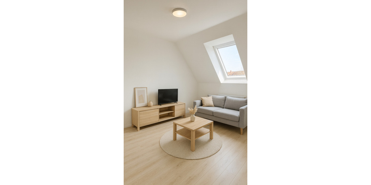 Dachgeschoßwohnung Klipphausen - 2 Zimmer, 42 m&sup2;, 350&euro; | Angebot:24714134