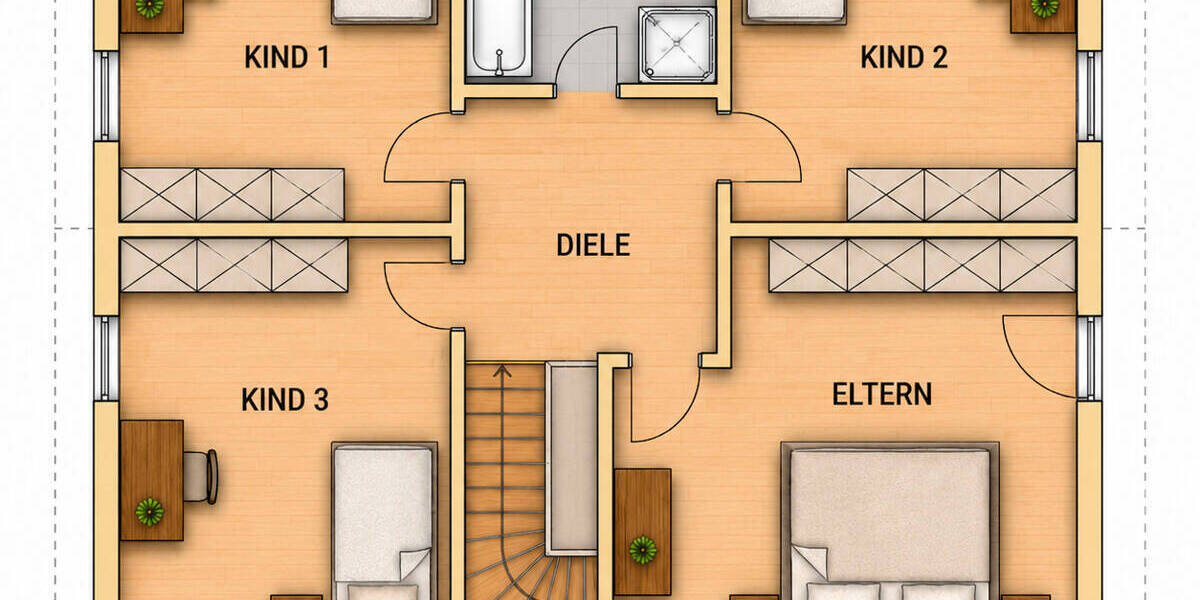 Einfamilienhaus Neutraubling - 5 Zimmer, 125 m&sup2;, 489.000&euro; | Angebot:26798749