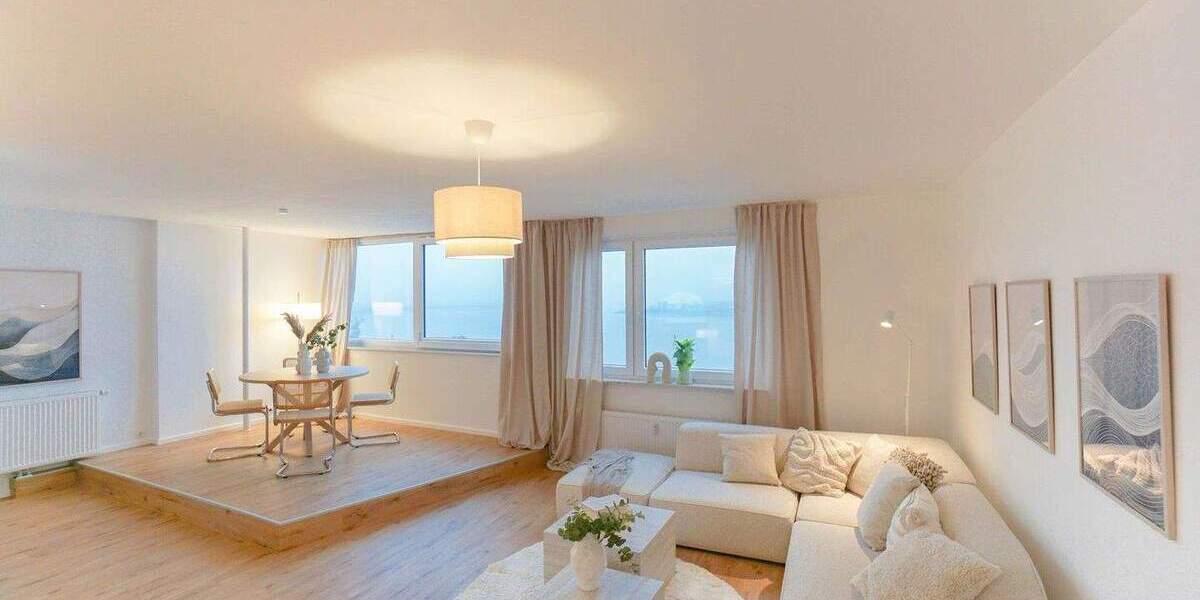 Erstbezug - Luxuriöse 3-Zimmer-Wohnung in der 22. Etage des Columbus Centers 3 zimmer