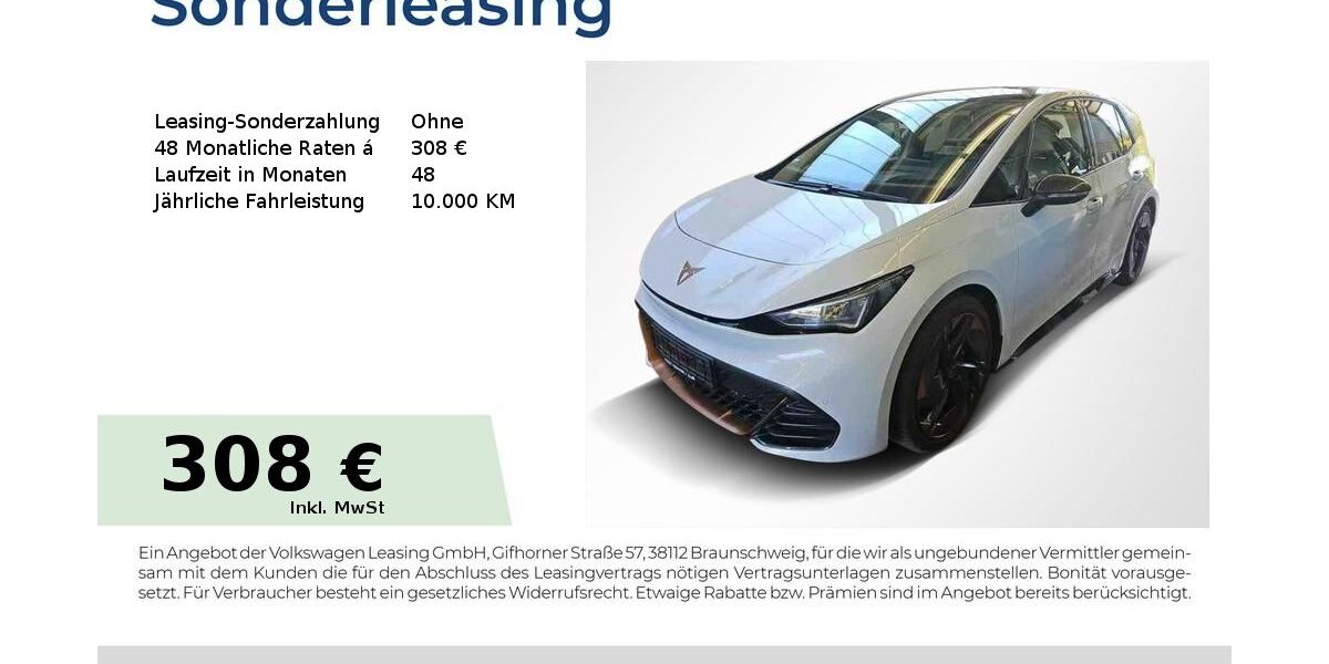 Cupra Born 33.116 km 25.940 &euro; Bernburg 06406