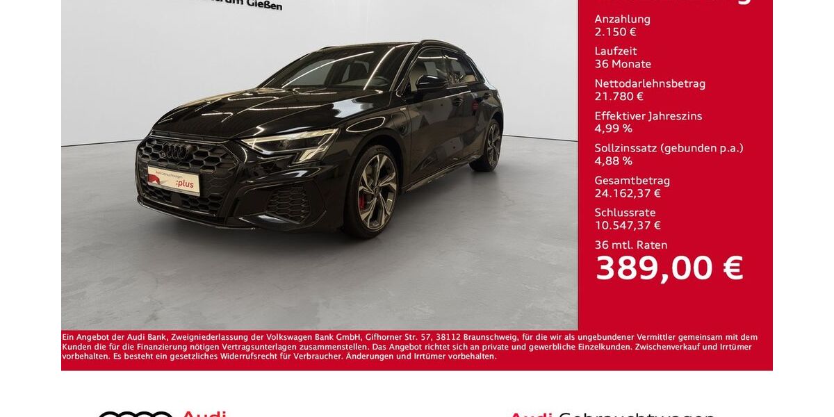 Audi A3 116.050 km 23.930 &euro; Giessen 35394