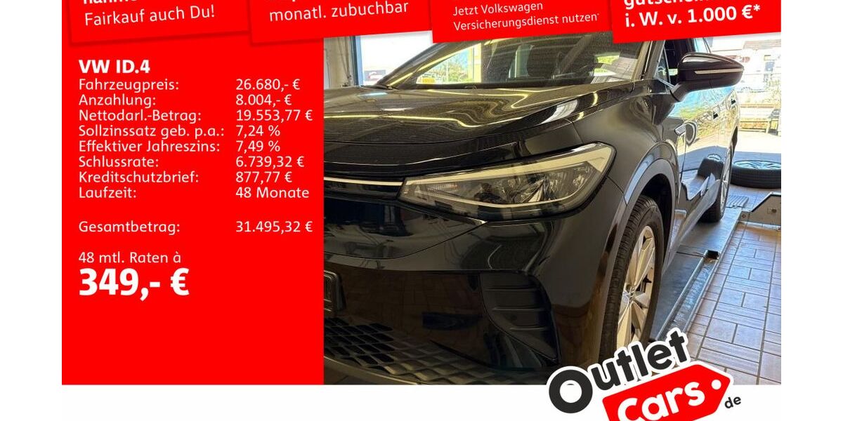 VW ID.4 69.686 km 26.680 &euro; Frankfurt 60326