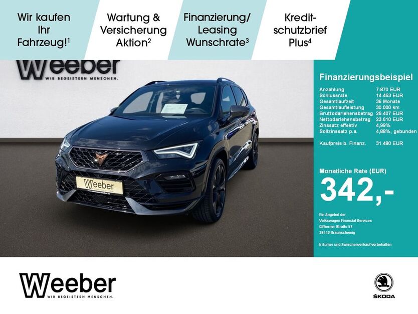 Cupra Ateca 36.013 km 29.890 € Calw 75365