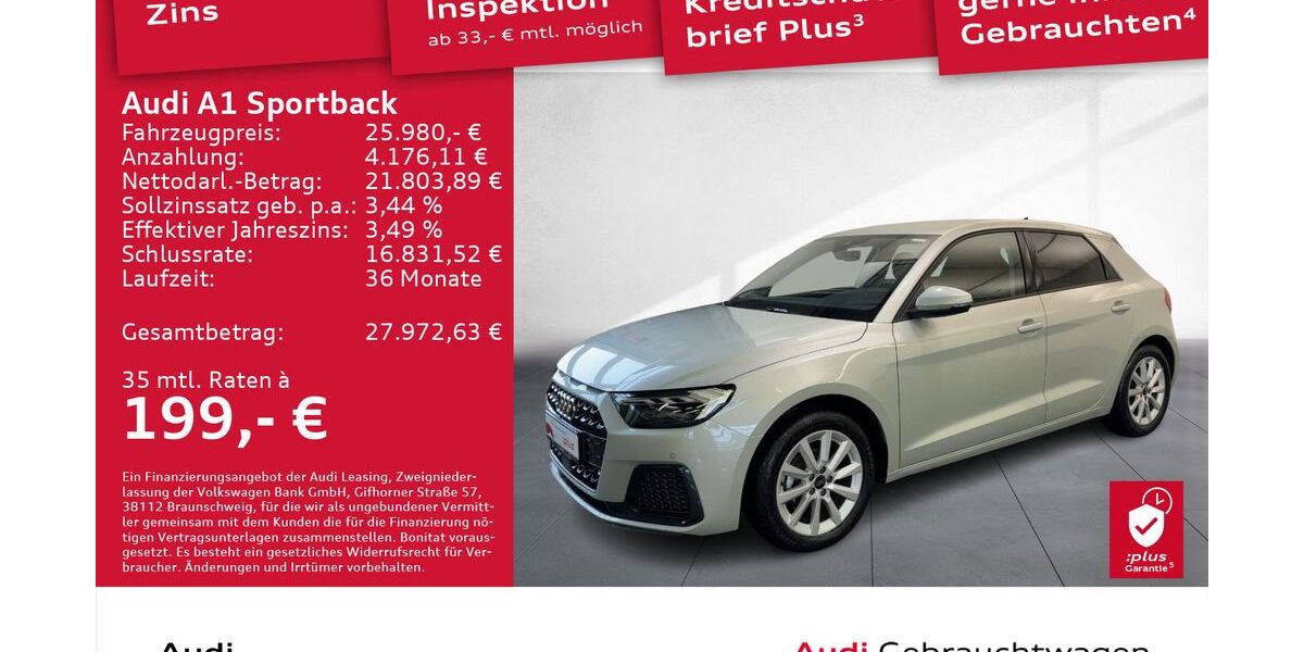 Audi A1 3.880 km 25.980 &euro; Dresden 01169