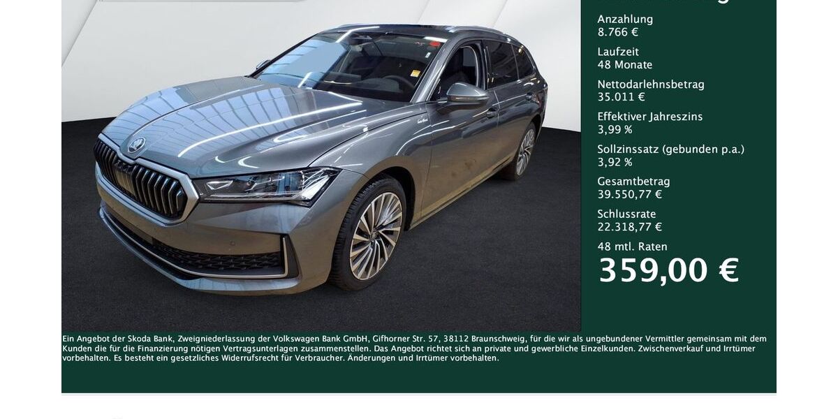 Skoda Superb 4.029 km 43.559 &euro; Dortmund 44269