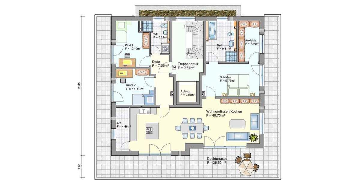 Etagenwohnung Rödental Oeslau - 4 Zimmer, 655.500&euro; | Angebot:25744922