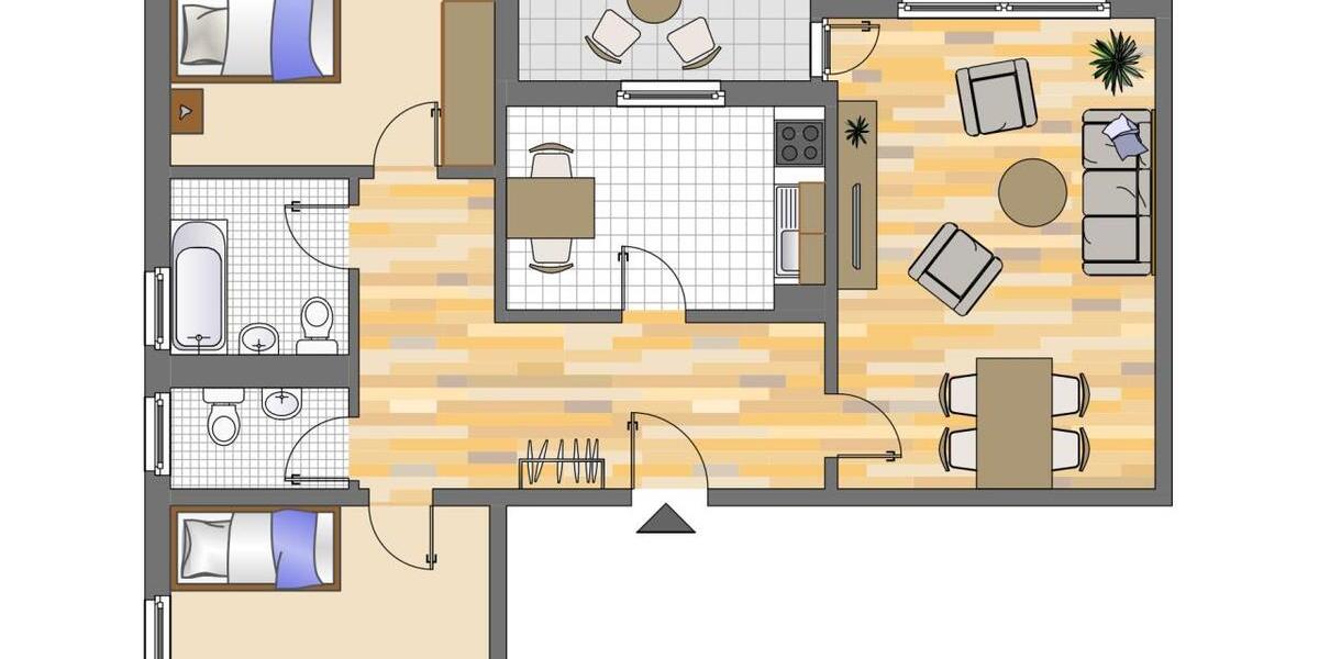 Geräumige 3-Zimmer-Wohnung in Ratingen West! 3 zimmer