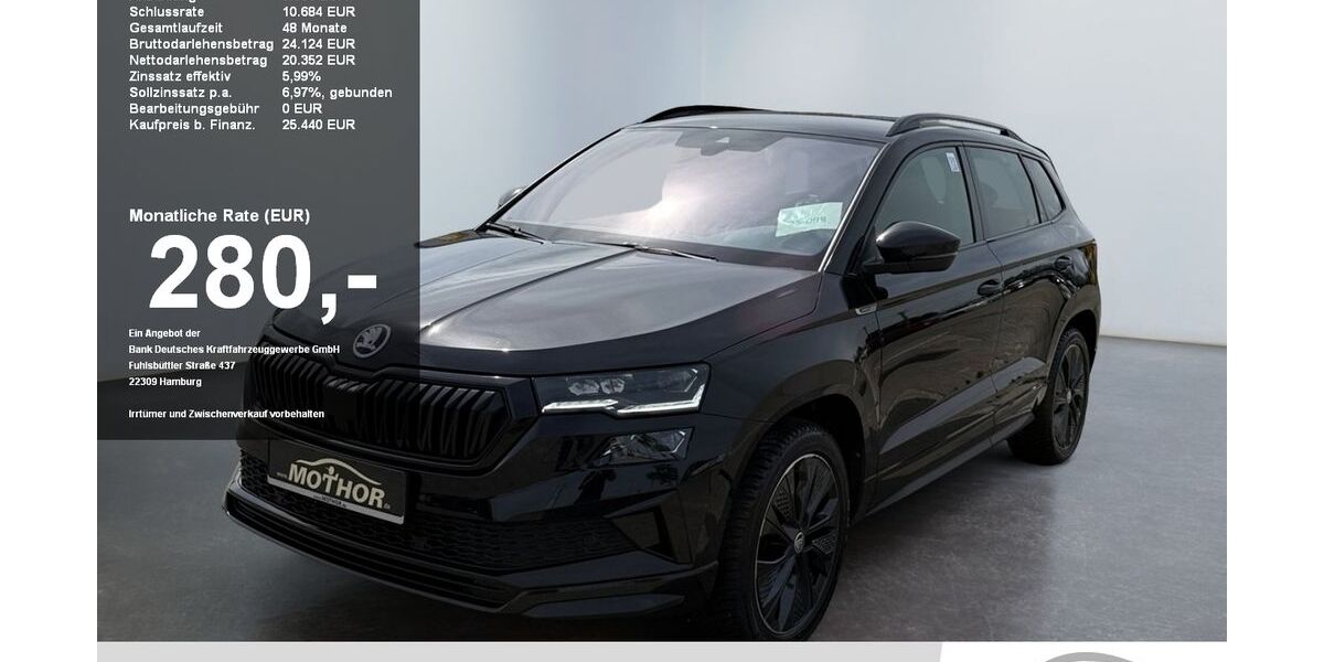 Skoda Karoq 95.904 km 25.590 &euro; Brandenburg 14770
