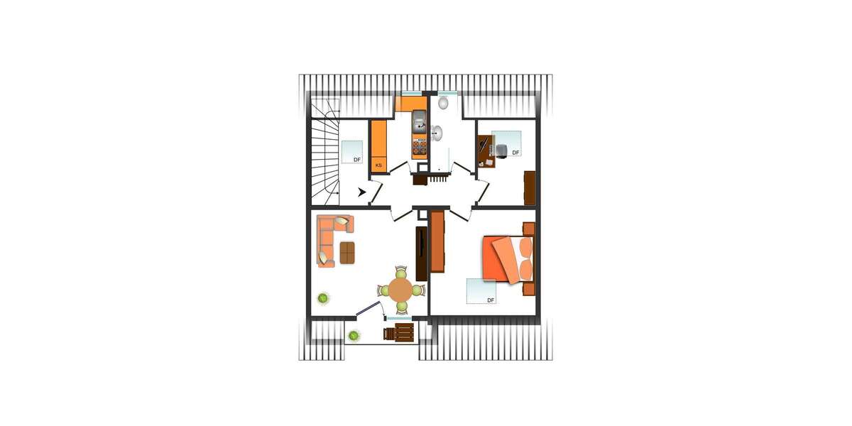Etagenwohnung Mössingen - 3 Zimmer, 46 m&sup2;, 188.000&euro; | Angebot:25875752