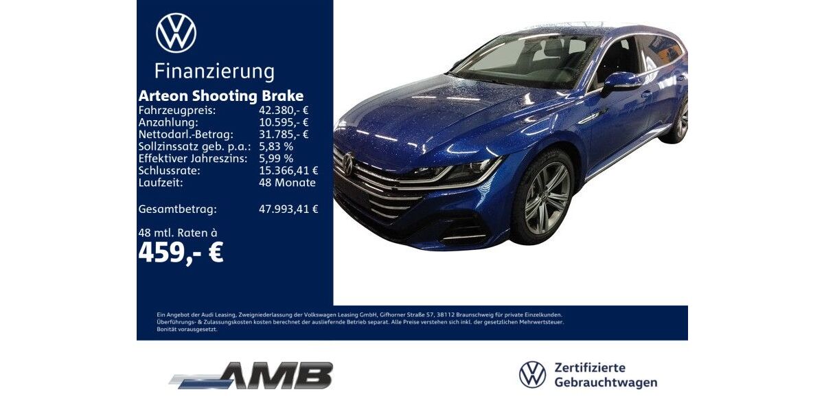VW Arteon 11.280 km 42.380 &euro; Borna 04552
