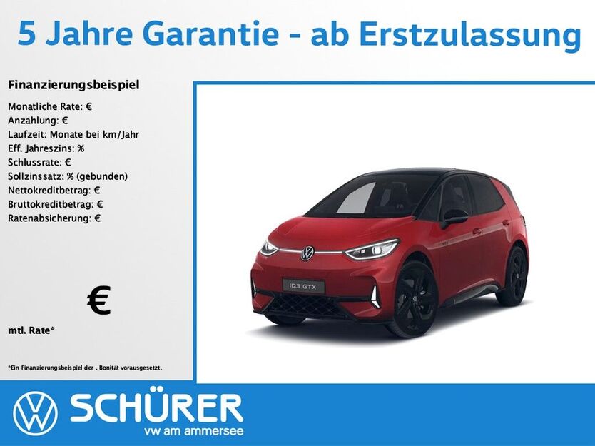 VW ID.3 3.828 km 44.987 € Dießen am Ammersee 86911