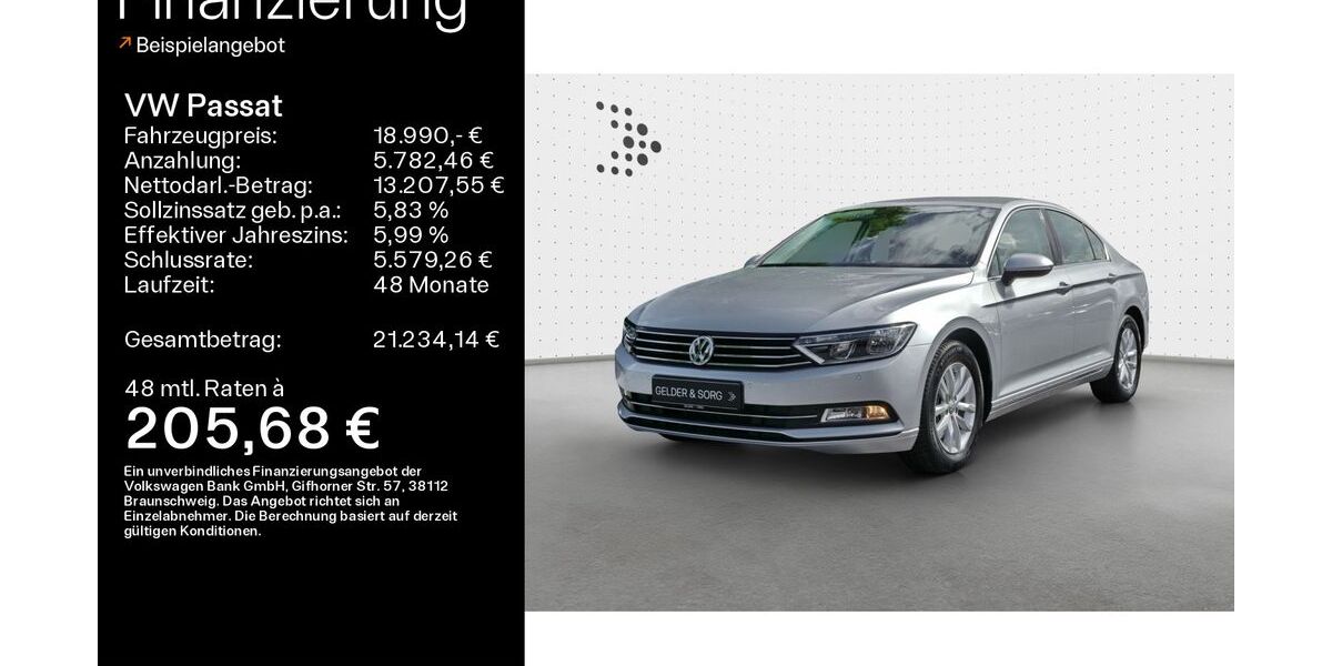 VW Passat 8.003 km 18.990 &euro; Haßfurt 97437