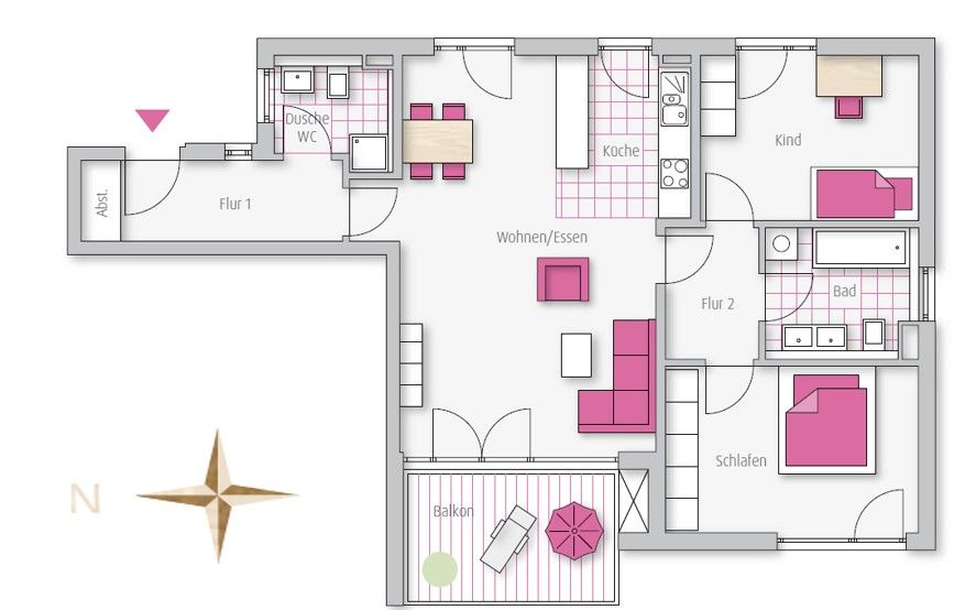 Provisionsfrei* Exklusive 3-Zimmer-Wohnung in Karlsfeld, direkt vom Eigentümer - Einfamilienhaus Karlsfeld | Angebot:27312455