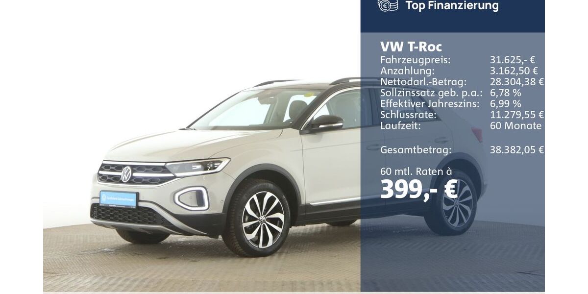 VW T-Roc 16.218 km 31.625 &euro; Buchholz 21244