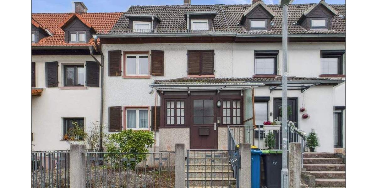 Reihenmittelhaus Aschaffenburg Österreicher Kolonie - 4 Zimmer, 116 m&sup2;, 394.000&euro; | Angebot:25705928