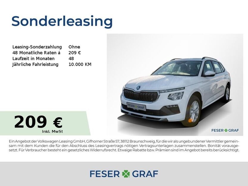 Skoda Kamiq 6.300 km 21.940 € Magdeburg 39118