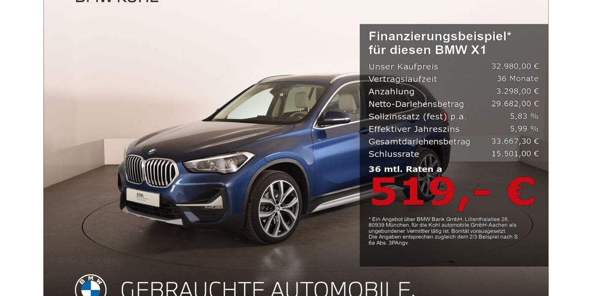 BMW X1 78.207 km 32.980 &euro; Aachen 52078