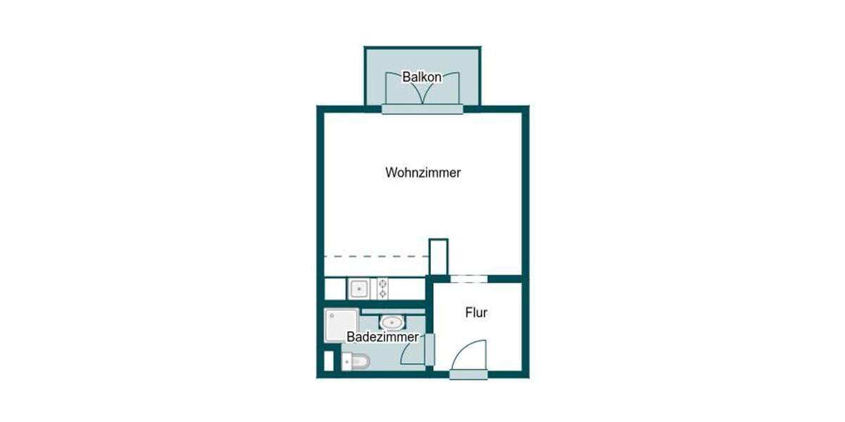 Ruhiges Apartment am Waldrand - Wohnen und Investieren in Marburg-Wehrda 1 zimmer