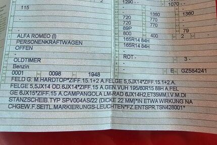 Alfa Romeo Spider 13.000 km 15.500 &euro; Kirchzarten 79199