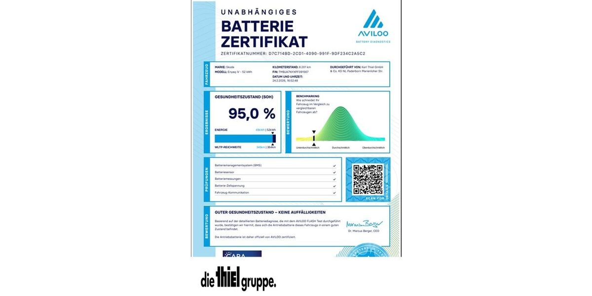 Skoda Enyaq 8.250 km 22.990 &euro; Paderborn 33104