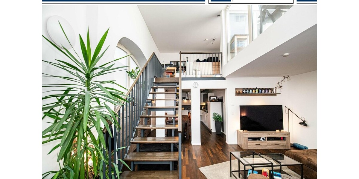 Schöne Galeriewohnung mit Dachterrasse 2 zimmer