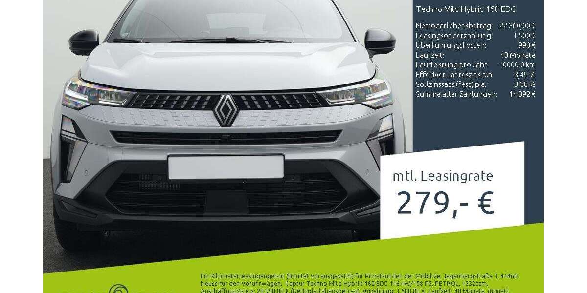 Renault Captur 3.934 km 21.830 &euro; Bremen 28207