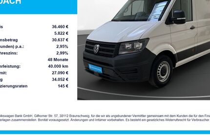 VW Crafter 17.192 km 36.460 &euro; Plattling 94447
