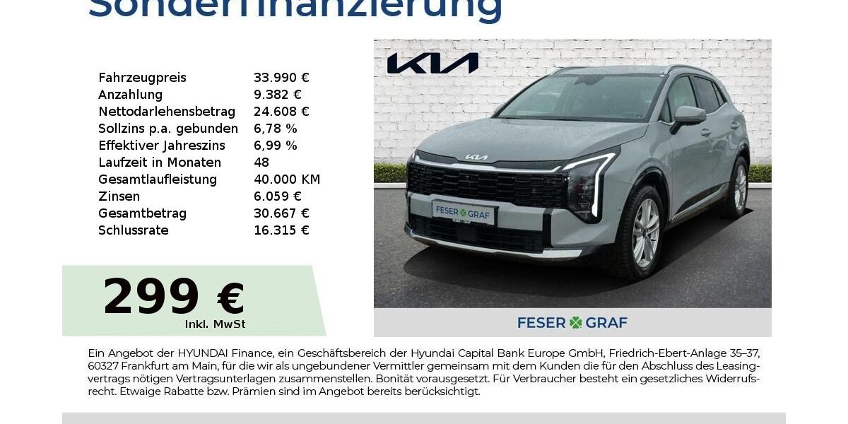 Kia Sportage 5.408 km 33.990 &euro; Roth 91154