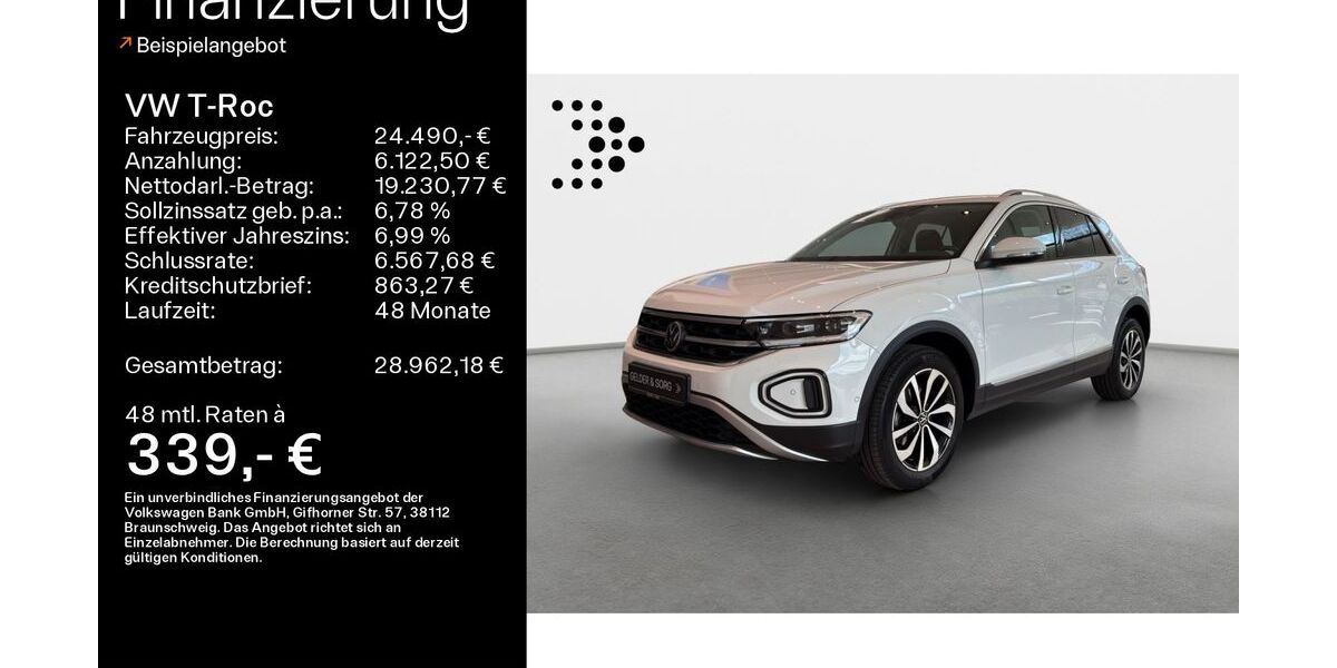 VW T-Roc 46.100 km 24.490 &euro; Bad Kissingen 97688
