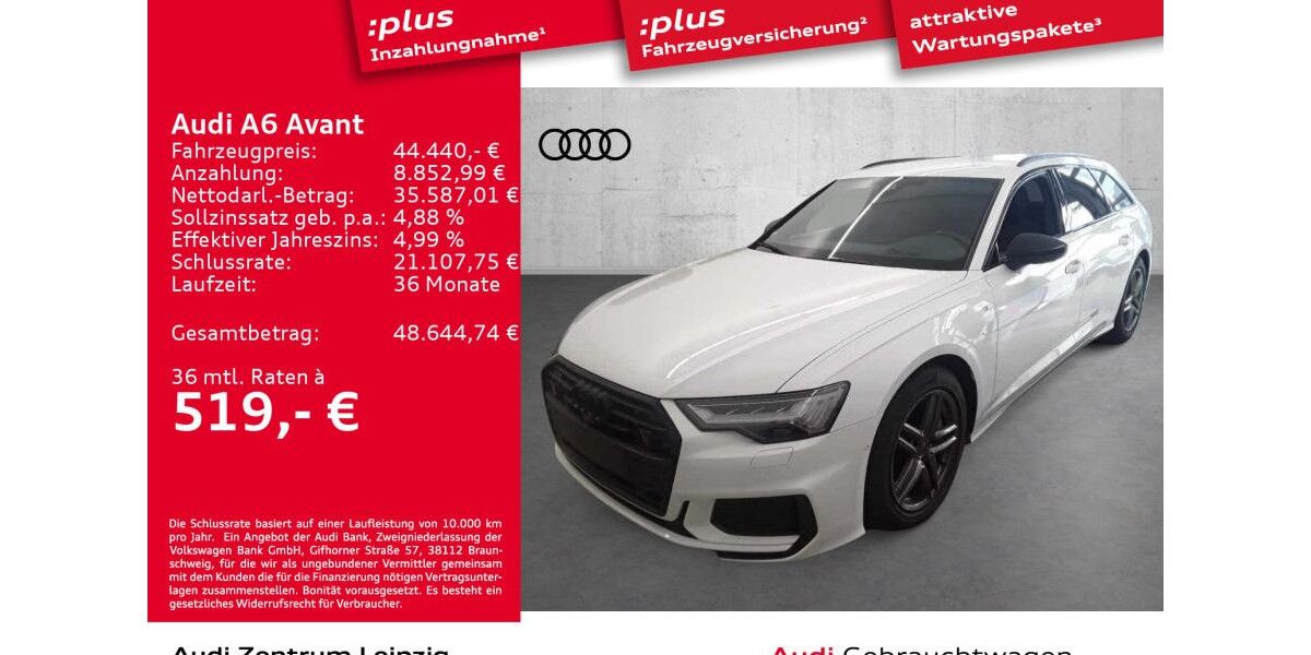 Audi A6 52.814 km 44.440 &euro; Leipzig 04129