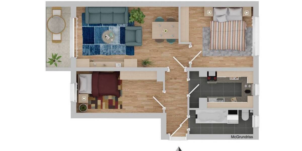 Etagenwohnung Weißenfels Uichteritz - 3 Zimmer, 349.900&euro; | Angebot:25697807