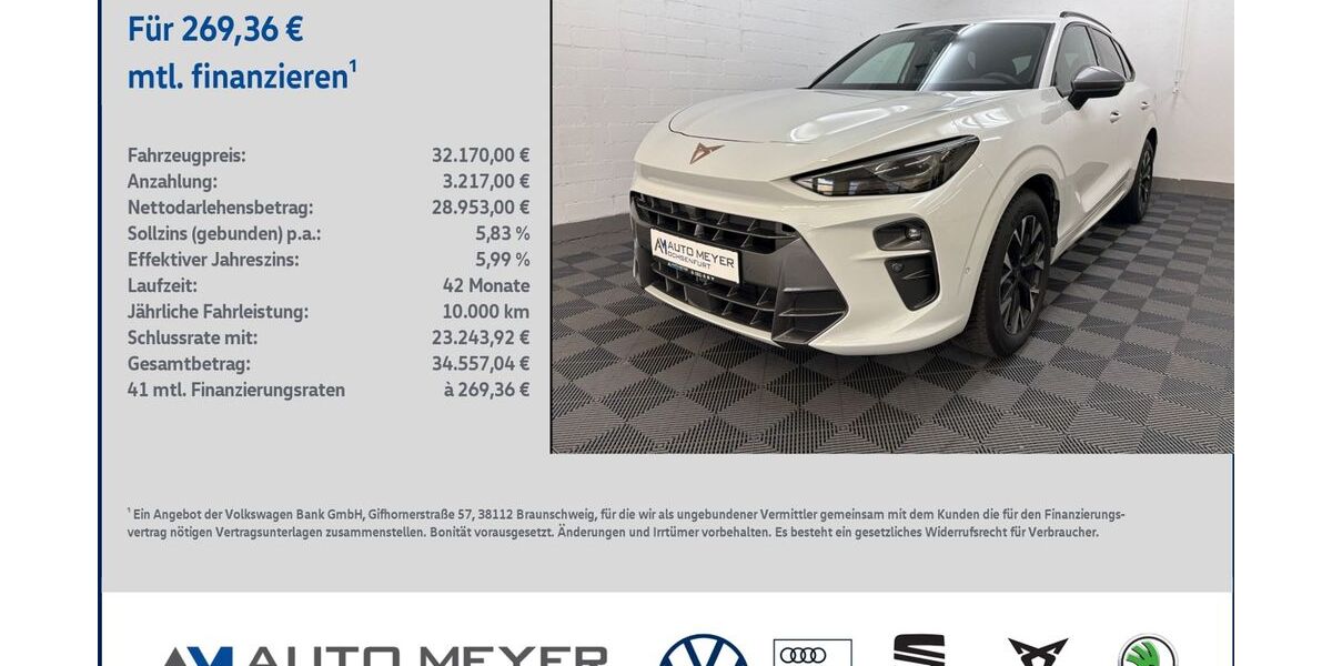 Cupra Terramar 27.050 km 32.170 &euro; Ochsenfurt 97199
