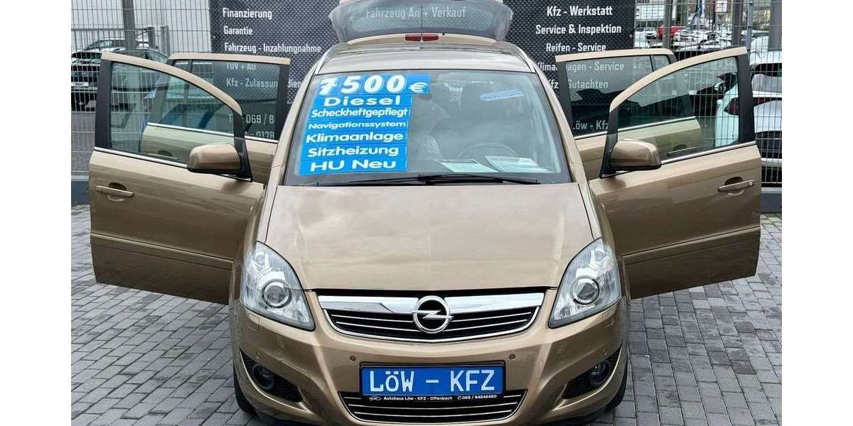 Opel Zafira 131.000 km 7.500 &euro; Offenbach am Main 63075