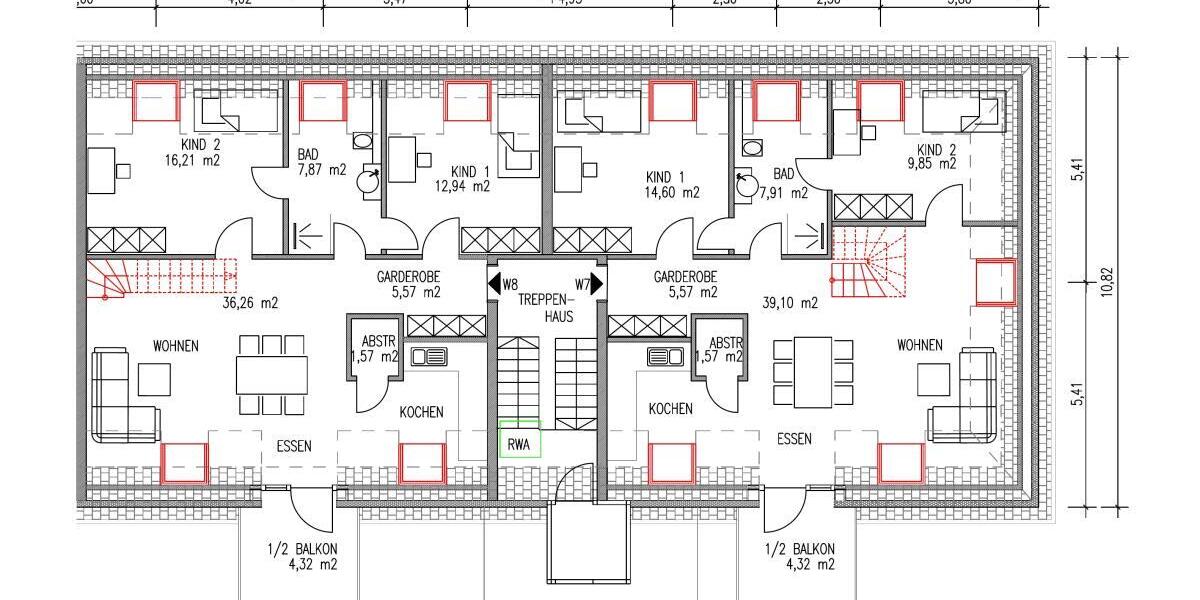 Trier-Feyen neue Maisonettewohnung mit Flair, moderner Heiztechnik sowie toller Weitsicht - Dachgeschoßwohnung Trier Feyen-Weismark | Angebot:27152366