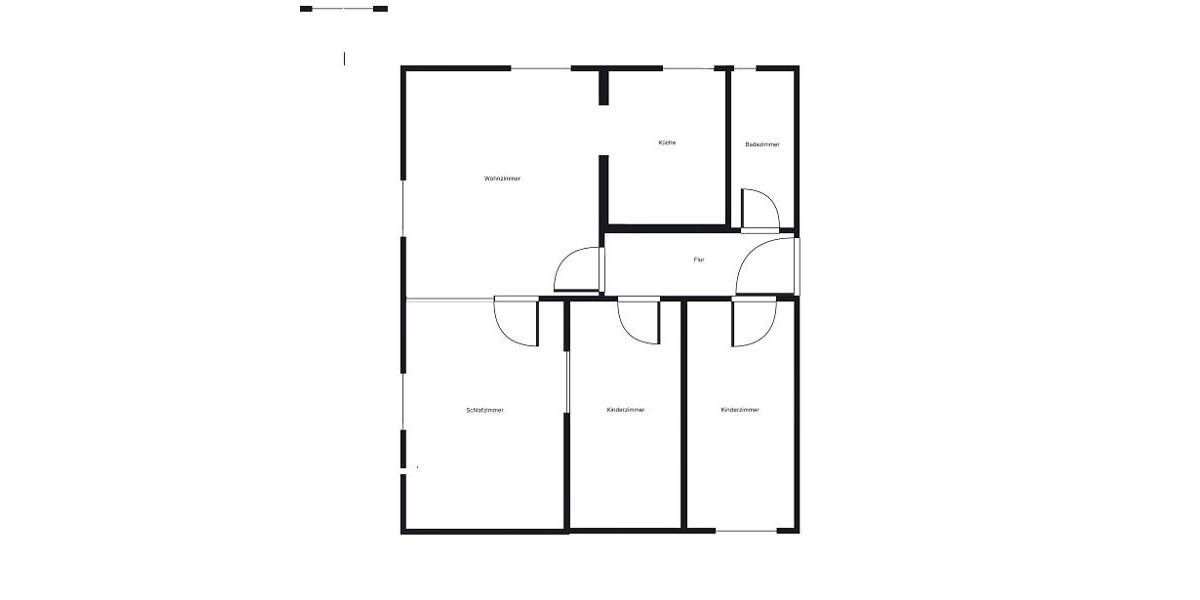 Etagenwohnung Passau Mühltal - 4 Zimmer, 60 m&sup2;, 638&euro; | Angebot:26389001