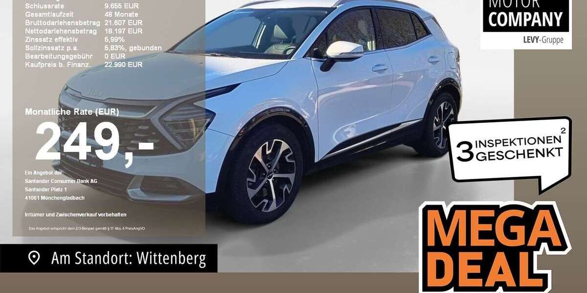 Kia Sportage 59.000 km 22.990 &euro; Wittenberg Lutherstadt 06886