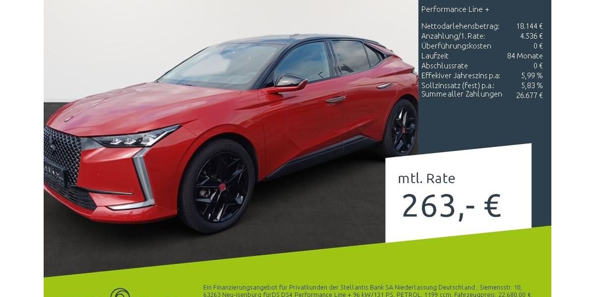Citroen DS4 15.603 km 22.380 &euro; Dülmen 48249