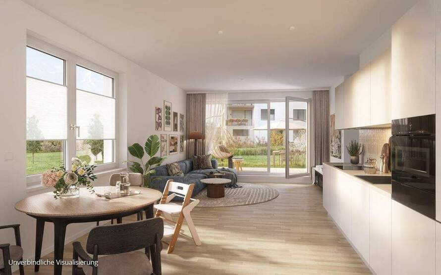 Barrierefreie 3-Zimmer-Wohnung mit ca. 80 m² samt Badewanne, Dusche , Gäste-WC und Balkon 3 zimmer