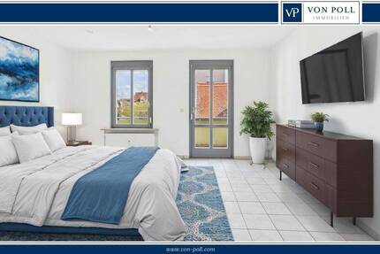 1,5-Zimmer Wohnung mit Balkon im Ortskern von Hirschaid 1 zimmer