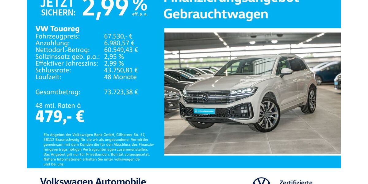 VW Touareg 16.332 km 65.530 € Stuttgart-Feuerbach 70469