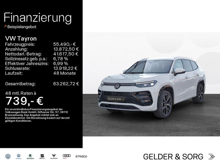 VW Tayron 9.300 km 55.490 € Bad Kissingen 97688