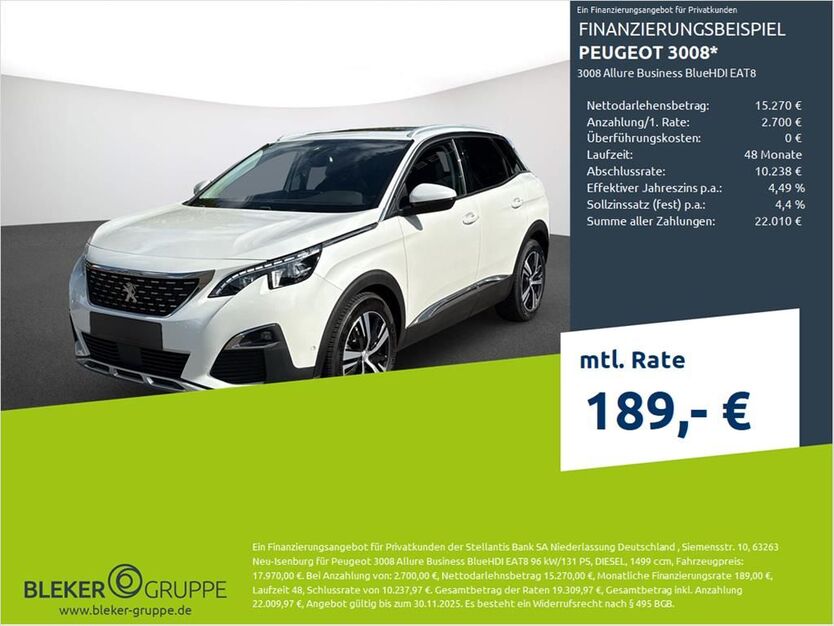 Peugeot 3008 100.997 km 17.970 € Bocholt 46395