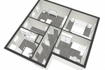 Etagenwohnung Thermalbad Wiesenbad - 3 Zimmer, 64 m&sup2;, 370&euro; | Angebot:26382757