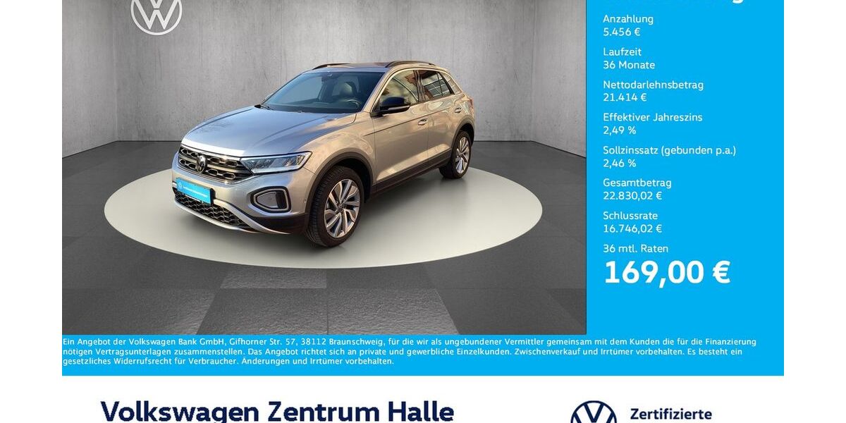 VW T-Roc 21.897 km 26.870 &euro; Halle/Saale 06110