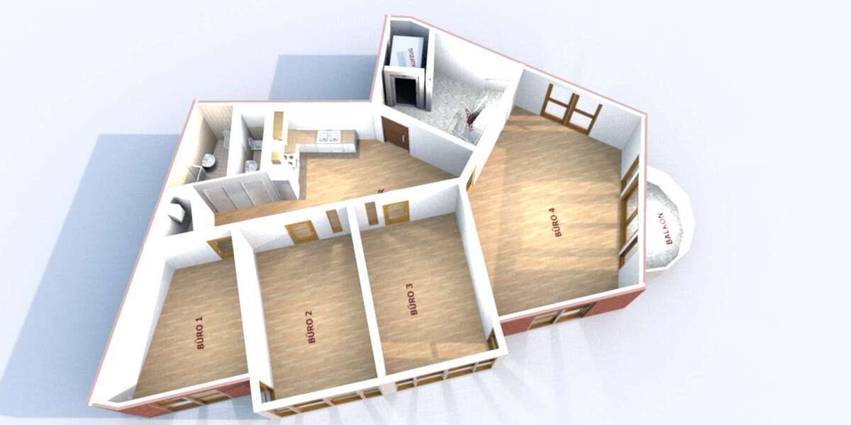 Wohnung zum Kaufen in OffenbachMain 520.000 € 126 m² 5 zimmer