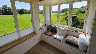 KANALIDYLLE MIT SÜDTERRASSE UND KAMIN - Einfamilienhaus Sehestedt | Angebot:27093426
