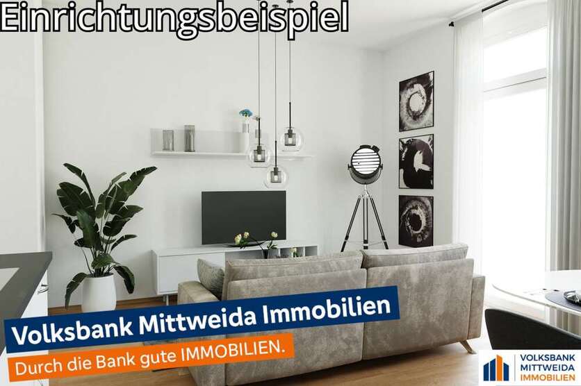 VOLL IM TREND - Wohnung mit Einbauküche, Balkon und Smart TV (55